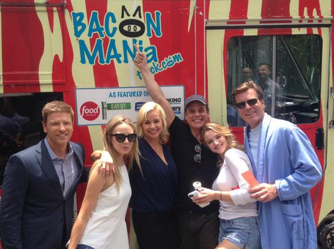 Burgess Jenkins, Melissa Ordway, Jessica Collins, Jules Leblanc, Hunter King et Peter Bergman ©twitter 