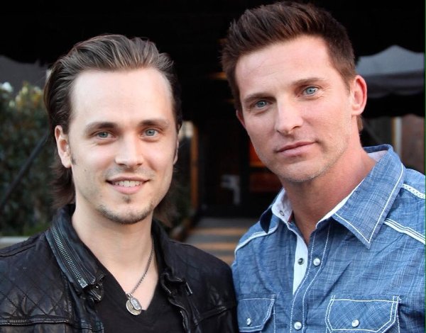 Jonathan Jackson et Steve Burton