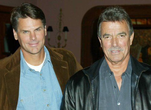 Matt (Robert Parucha) et Victor (Eric Braeden) en 2003