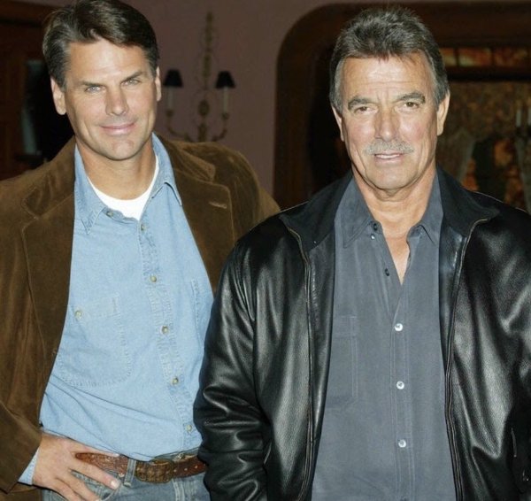 Matt Miller et Victor Newman en 2003