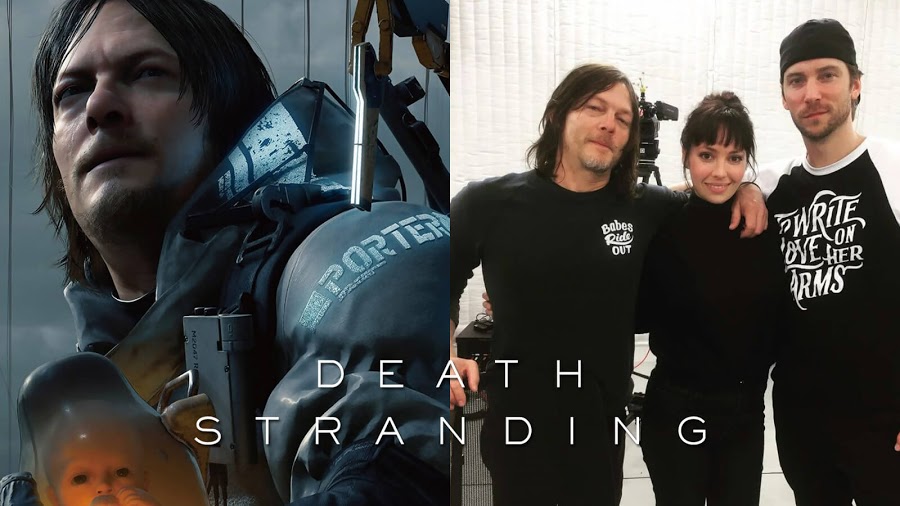 Norman Reedus, Emily O'Brien et Troy Baker, pour le jeu 