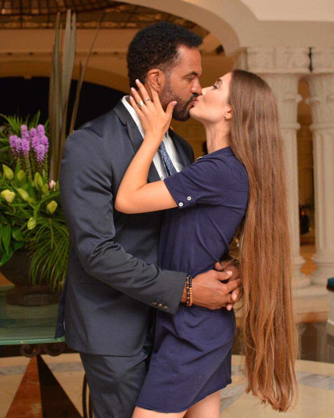 Kristoff St. John et Kseniya Mikhaleva