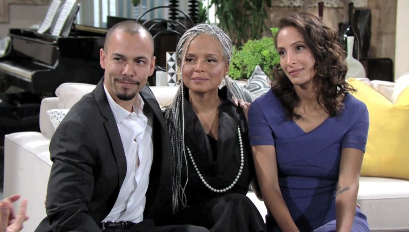 Bryton James, Victoria Rowell et Christel Khalil