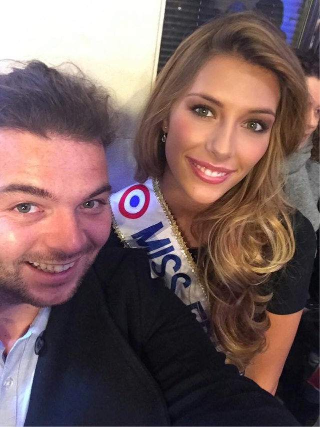 <em>William Cerf et Camille Cerf, Miss France 2015 ©W. Cerf