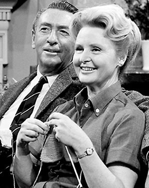 MacDonald Carey et Frances Reid (Dr. Tom & Alice Horton en 1965)