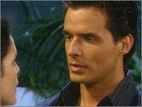 Dante (Antonio Sabato Jr.) demande Felicia en mariage. Top Models, épisode 4824 (21 août 2007, RTS)