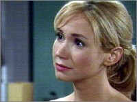 Bridget (Ashley Jones) avoue à Dante ses sentiments. Amour, Gloire et Beauté, épisode 4825 (22 juillet 2008, FRANCE2)