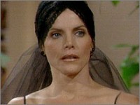 Felicia (Lesli Kay) surprend le baiser de Dante et Bridget. Amour, Gloire et Beauté/Top Models, épisode 4834 (21 juin 2006, CBS)