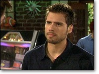 Nicholas (Joshua Morrow) demande à Jack s'il a un poste pour lui chez Jabot. Les Feux de l'Amour, épisode 4353 (16 octobre 2006, TF1)