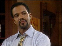 Neil (Kristoff St. John) invite Carmen à diner chez lui. Les Feux de l'Amour, épisode 5165 (23 juin 2009, RTS)