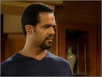 Neil (Kristoff St. John) s'inquiète pour Lily. Les Feux de l'Amour, épisode 2774 (12 août 2009, RTBF)