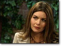 Anita (Mitzi Kapture Donahue) a une explication avec sa fille. Les Feux de l'Amour, épisode 7642 (2 juin 2003, CBS)