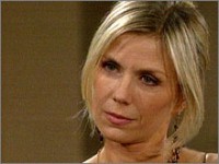 Brooke (Katherine Kelly Lang) reste ferme face à Donna. Top Models, épisode 4867 (19 octobre 2007, RTS)