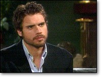 Nicholas (Joshua Morrow) accepte la proposition de Victor. Les Feux de l'Amour, épisode 7652 (16 juin 2003, CBS)