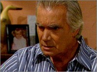 Eric (John McCook) est inquiet pour Phoebe. Top Models, épisode 4880 (12 décembre 2007, RTL9)