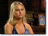Sharon (Sharon Case) tient tête à Nikki Les Feux de l'Amour, épisode 4405 (8 décembre 2006, TF1)