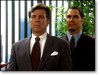 Jack (Peter Bergman) et Brad font face à Victor. Les Feux de l'Amour, épisode 4415 (22 décembre 2006, TF1)