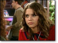 Colleen (Lyndsy Fonseca) s'inquiète pour Lily. Les Feux de l'Amour, épisode 4460 (28 février 2007, TF1)