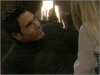 Brad (Don Diamont) remercie Sharon de l'écouter. Les Feux de l'Amour, épisode 5278 (27 novembre 2009, RTS)