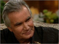 Eric (John McCook) veut convaincre Pam de rester à Los Angeles. Top Models, épisode 4987 (4 avril 2008, RTS)