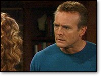 Paul (Doug Davidson) n'est pas d'accord avec Lauren. Les Feux de l'Amour, épisode 2144 (29 mars 2007, RTBF)