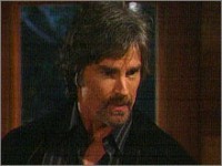 Ridge (Ronn Moss) s'en prend à Rick. Top Models, épisode 5012 (16 juin 2008, RTL9)