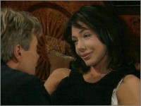 Nick (Jack Wagner) rassure Taylor. Amour, Gloire et Beauté, épisode 5013 (13 avril 2009, FRANCE2)