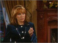 Jacqueline (Lesley-Anne Down) réalise combien Taylor est importante pour Nick. Top Models, épisode 5014 (13 mai 2008, RTS)