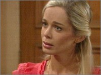 Donna (Jennifer Gareis) espère que son plan a fonctionné. Amour, Gloire et Beauté/Top Models, épisode 5028 (30 mars 2007, CBS)