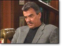 Victor (Eric Braeden) insiste pour faire partie de la vie d'Abby. Les Feux de l'Amour, épisode 7873 (30 avril 2004, CBS)