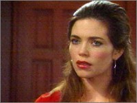 Victoria (Amelia Heinle) fait des reproches à Brad. Les Feux de l'Amour, épisode 5371 (9 avril 2010, RTS)