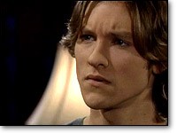 Daniel (Michael Graziadei) est surpris par les aveux de Phyllis. Les Feux de l'Amour, épisode 4621 (10 mai 2007, RTS)