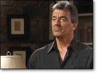 Victor (Eric Braeden) n'attendra pas longtemps pour voir Abby. Les Feux de l'Amour, épisode 4625 (16 mai 2007, RTS)