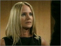 Sharon (Sharon Case) veut des explications de Jack. Les Feux de l'Amour, épisode 2994 (17 juin 2010, RTBF)