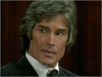 Ridge (Ronn Moss) est sous le choc de la confession de Rick. Top Models, épisode 5086 (11 septembre 2008, RTS)