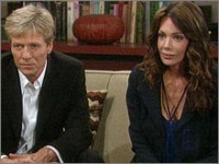 Nick (Jack Wagner) et Taylor encouragent Brooke. Amour, Gloire et Beauté, épisode 5104 (20 août 2009, FRANCE2)