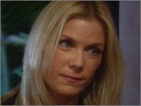 Brooke (Katherine Kelly Lang) supplie Ridge. Amour, Gloire et Beauté/Top Models, épisode 5119 (7 août 2007, CBS)