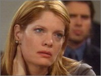 Phyllis (Michelle Stafford) reçoit un soutien inattendu. Les Feux de l'Amour, épisode 8714 (24 août 2007, CBS)