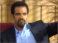 Neil (Kristoff St. John) refuse les justifications de Sharon. Les Feux de l'Amour, épisode 8715 (24 juin 2015, TVA)
