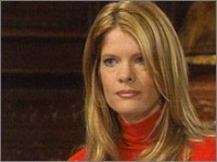 Phyllis (Michelle Stafford) demande des conseils à Christine. Les Feux de l'Amour, épisode 4749 (14 mars 2008, TF1)