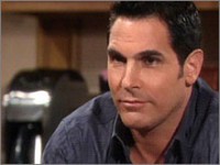 Brad (Don Diamont) s'interroge sur le mariage de Sharon. Les Feux de l'Amour, épisode 5529 (18 novembre 2010, RTS)