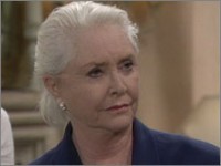 Stephanie (Susan Flannery) change d'avis au dernier moment. Amour, Gloire et Beauté/Top Models, épisode 5256 (25 février 2008, CBS)