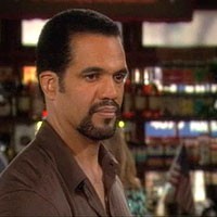 Neil (Kristoff St. John) ne veut pas qu'on sache qu'il est triste. Les Feux de l'Amour, épisode 5653 (11 mai 2011, RTS)