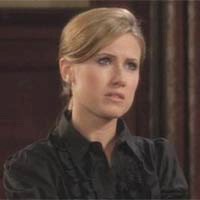 Heather (Vail Bloom) en veut beaucoup à son père. Les Feux de l'Amour, épisode 5742 (19 avril 2012, TF1)