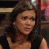 Karen (Nia Peeples) fait un aveu à Neil. Les Feux de l'Amour, épisode 5750 (28 septembre 2011, RTS)