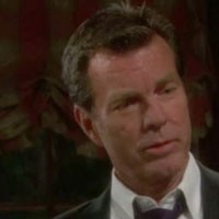Jack (Peter Bergman) apprécie peu de trouver Victor chez Ashley... au ranch. Les Feux de l'Amour, épisode 6002 (16 octobre 2012, RTS)