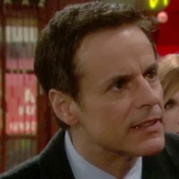 Michael (Christian Jules Leblanc) interdit à Ryder de s'approcher de sa famille. Les Feux de l'Amour, épisode 9294 (11 octobre 2017, TVA)