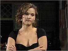 Mac est troublée par les actes de Jeffrey Todd (Thad Luckinbill). Les Feux de l'Amour, épisode 4873 (5 mai 2008, RTS)