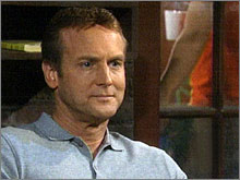 Paul (Doug Davidson) reconnaît sa jalousie envers Tom. Les Feux de l'Amour, épisode 4925 (24 novembre 2008, TF1)