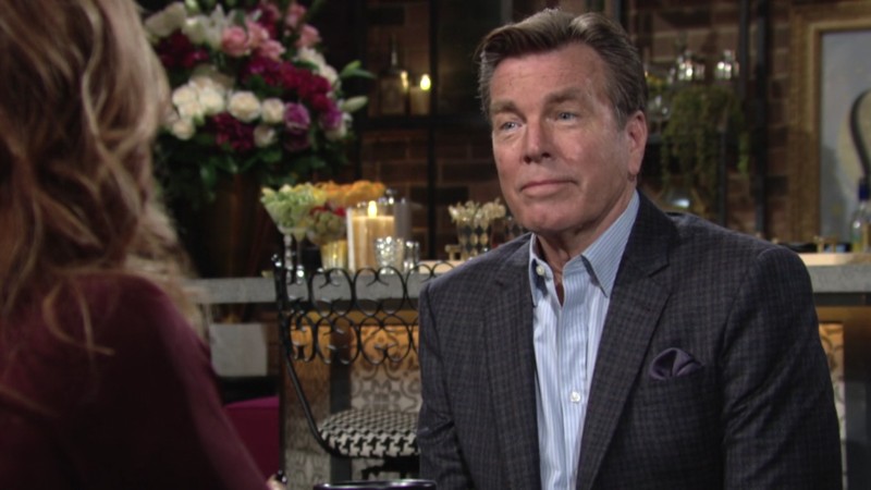 Jack (Peter Bergman) est satisfait de sa situation actuelle. Les Feux de l'Amour, épisode 6624 (14 août 2024, RTBF)